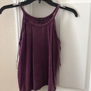 Purple tank top